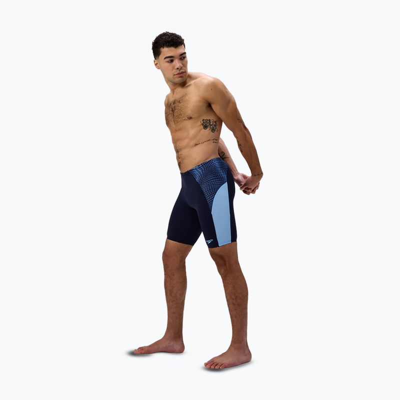 Pánské plavecké jammery Speedo Endurance+ MAX Splice Jammer navy/sugar blue 2