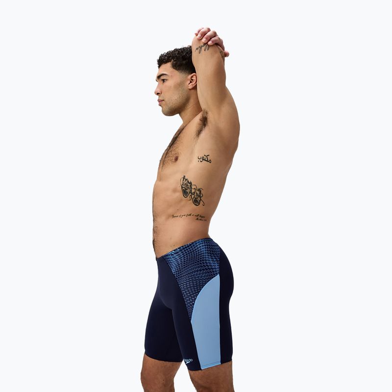 Pánské plavecké jammery Speedo Endurance+ MAX Splice Jammer navy/sugar blue 4