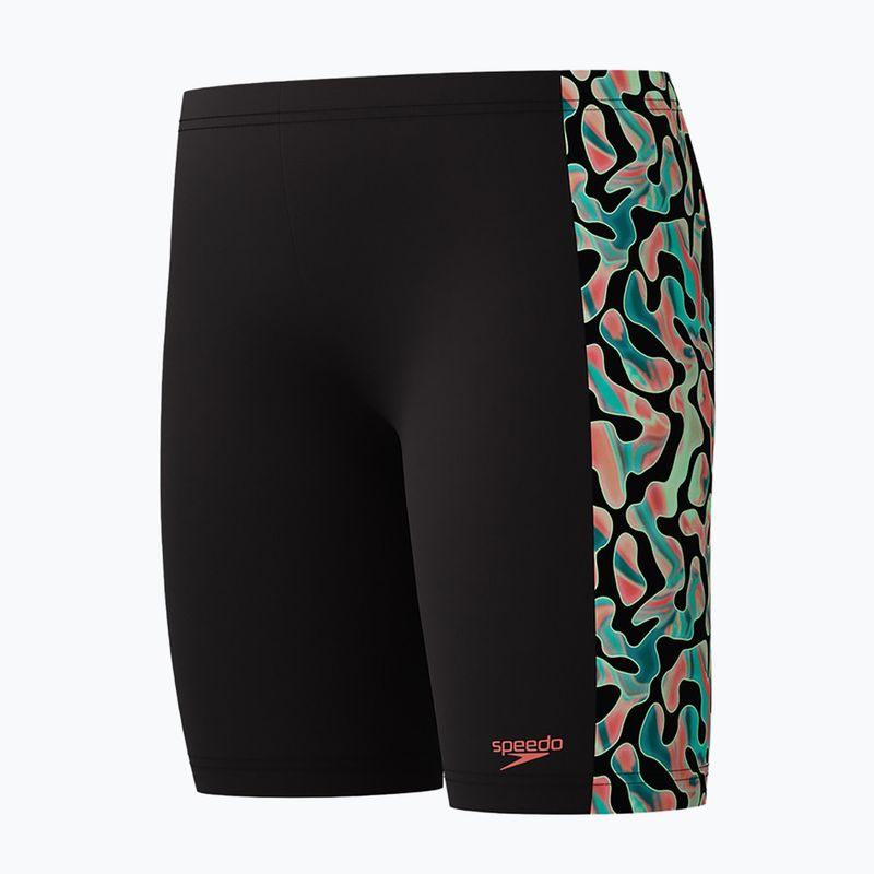 Dětské plavecké jammery Speedo Digital Panel Jammer neon coral 3