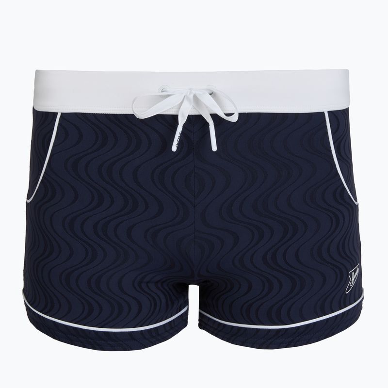 Pánské plavecké slipy Speedo Textured Aquashort peacoat