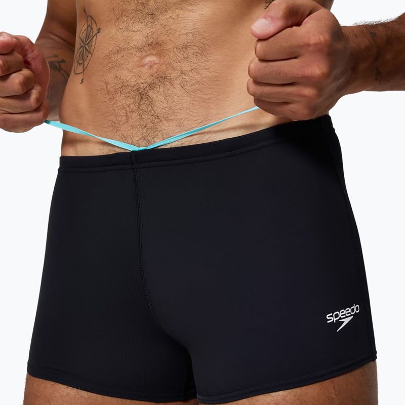 Pánské plavky boxerky Speedo Endurance+ Logo Aquashort anthracite 4