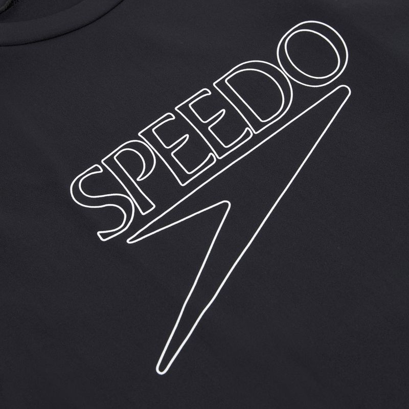 Pánský longsleeve na plavání Speedo Endurance+ Logo Rash Guard anthracite 3
