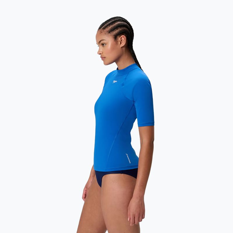 Dámské plavecké triko Speedo Endurance+ Rash Guard Turkish Sea 3