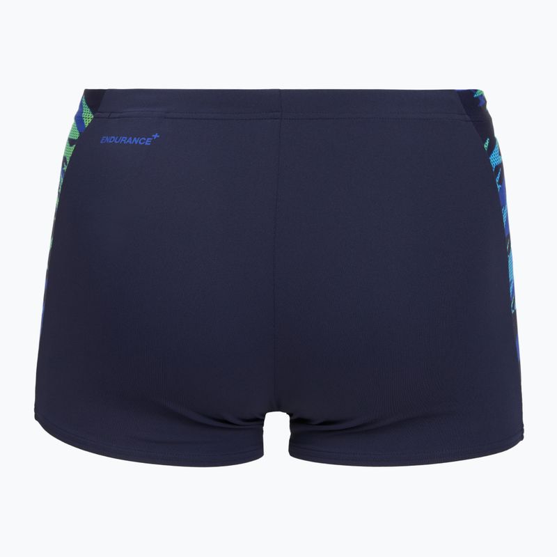 Pánské plavky boxerky Speedo Hyperboom Splice Aquashort peacoat/deep sapphire 2