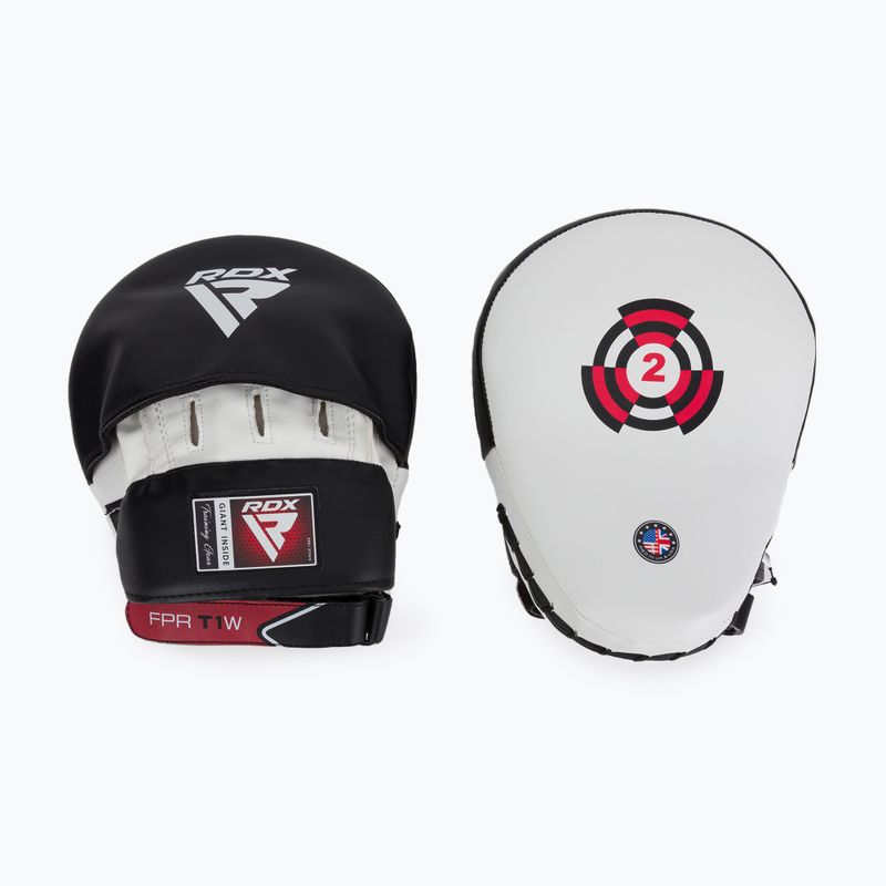 Tréninkové lapy RDX Focus Pad With Strap white 2