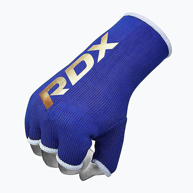 Vnitřní rukavice RDX Hosiery Inner Elasticated Half Finger blue