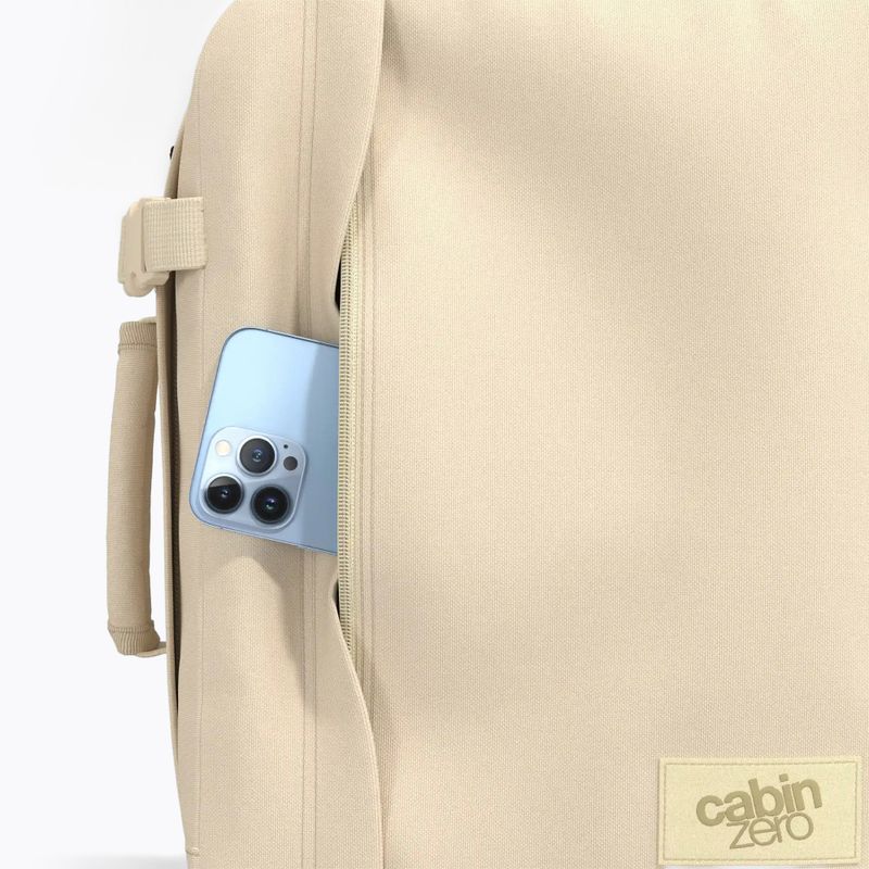 Cestovní batoh CabinZero Classic Tech 28 l shell white 11