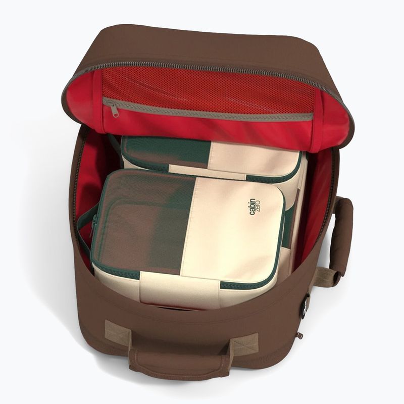 Cestovní batoh CabinZero Classic Tech 28 l redwood 9