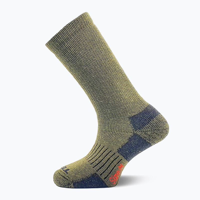TEKO Tactical Merino zelené trekové ponožky 2