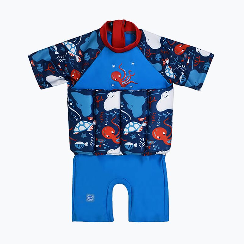 Dětská plavecká kombinéza Splash About Sleeved Floatsuit sea life