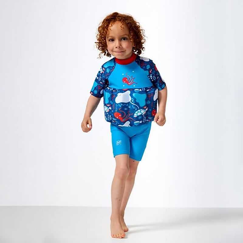 Dětská plavecká kombinéza Splash About Sleeved Floatsuit sea life 5