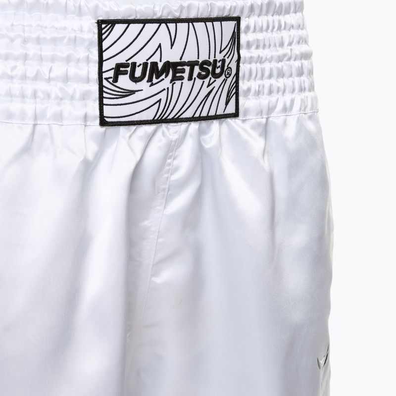 Pánské tréningové šortky FUMETSU Origins Muay Thai white 3