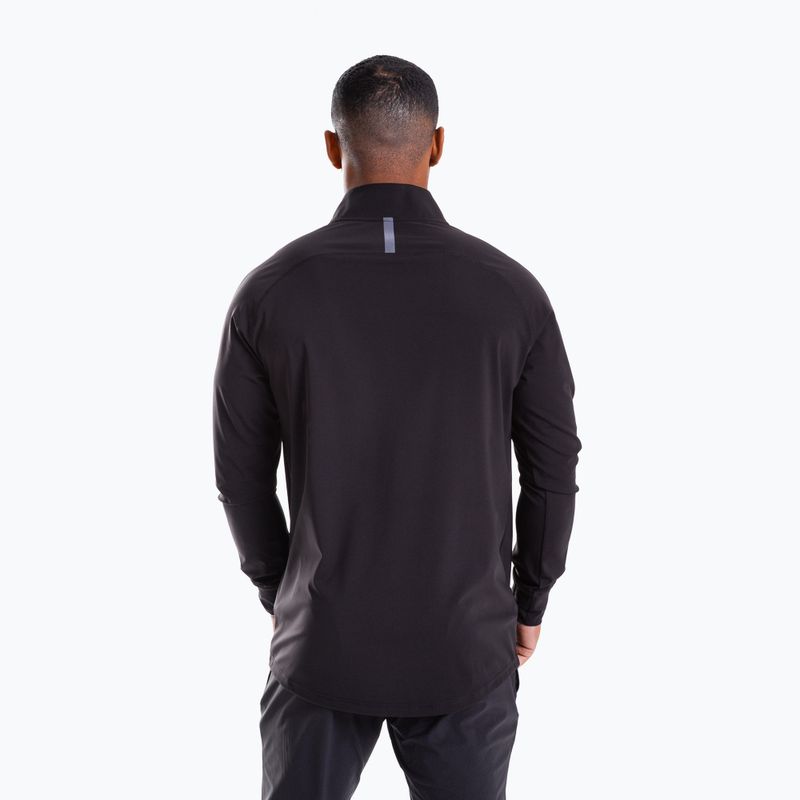 Pánská tréninková mikina Built For Athletes 1/4 Zip Pullover black 2