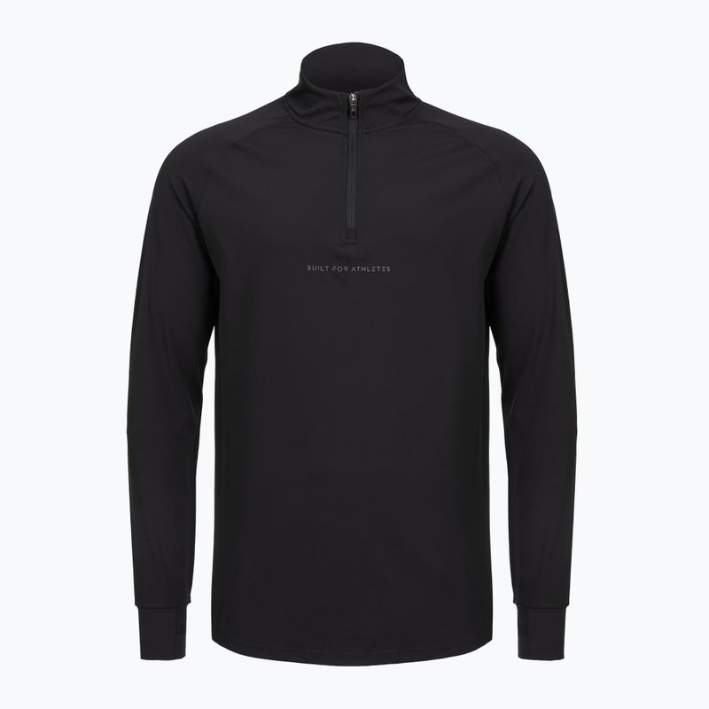 Pánská tréninková mikina Built For Athletes 1/4 Zip Pullover black 3