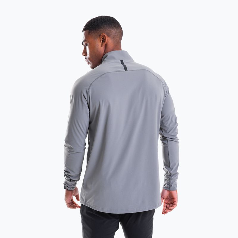 Pánská tréninková mikina Built For Athletes 1/4 Zip Pullover concrete 2