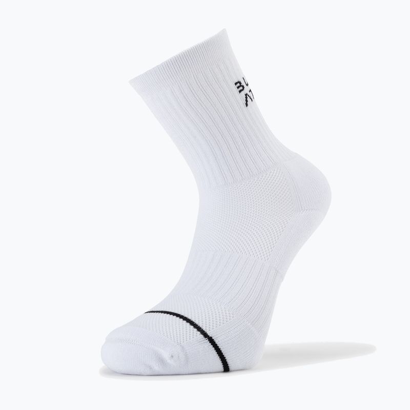 Ponožky Built For Athletes Crew Training white