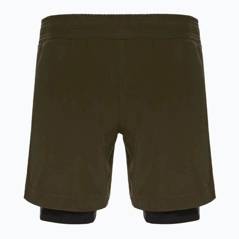 Pánské tréningové šortky  FUMETSU Origins Dual Layer khaki 2
