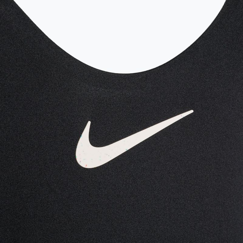 Dámské jednodílné plavky Nike Wild černobílé NESSD255-001 3