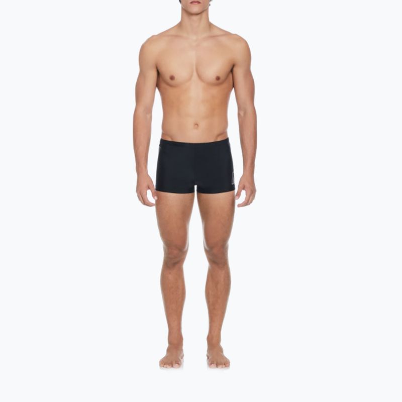 Pánské plavecké boxerky Nike Logo Square černé 10