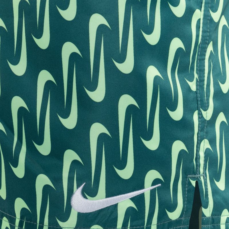 Pánské plavecké šortky  Nike Swoosh Link 5" Volley bicoastal 9