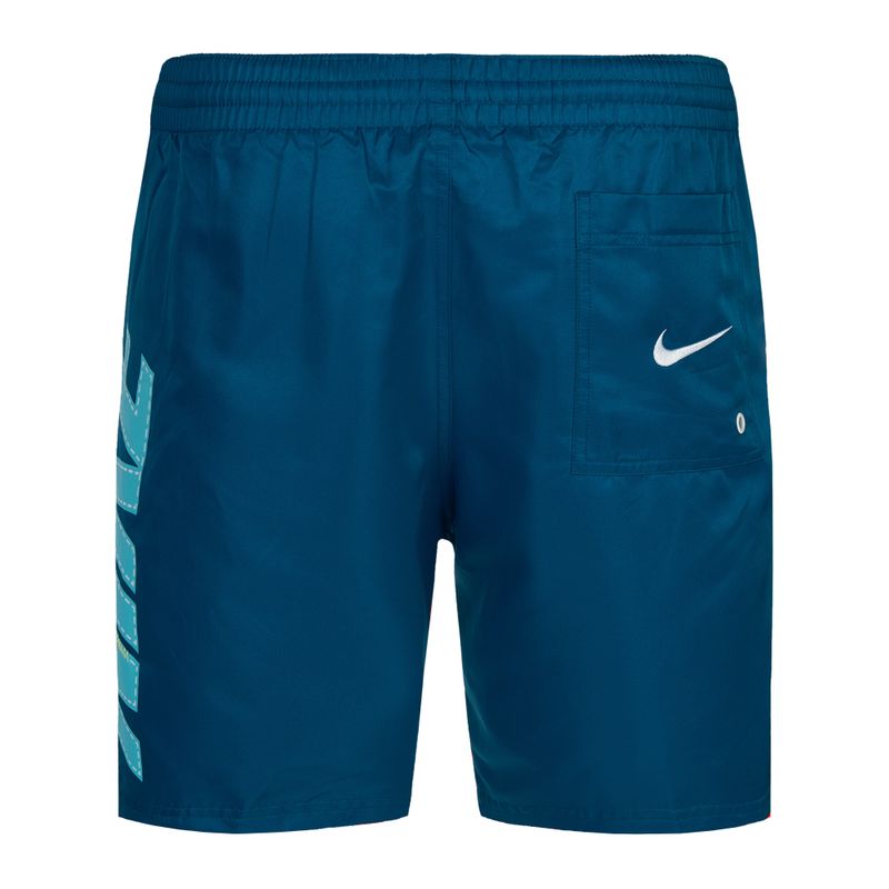 Pánské plavecké šortky Nike Big Block 7" Volley court blue 7