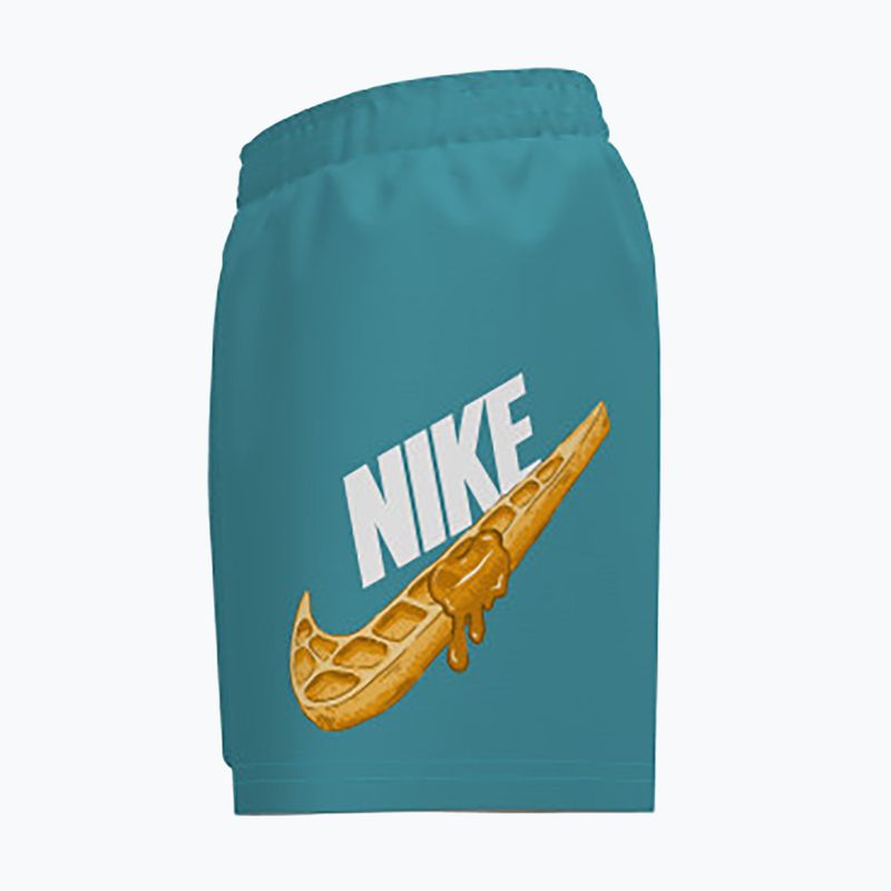 Dětské plavecké šortky Nike Swoosh Waffle 4" Volley dusty cactus 3