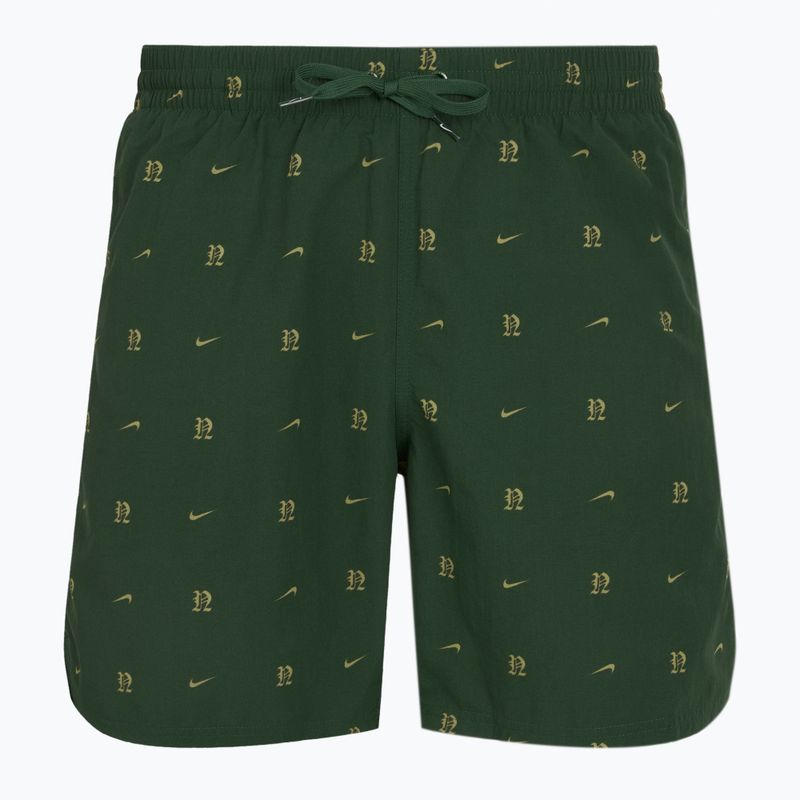 Pánské plavecké šortky Nike Luxe Letter 7" Volley fir 5