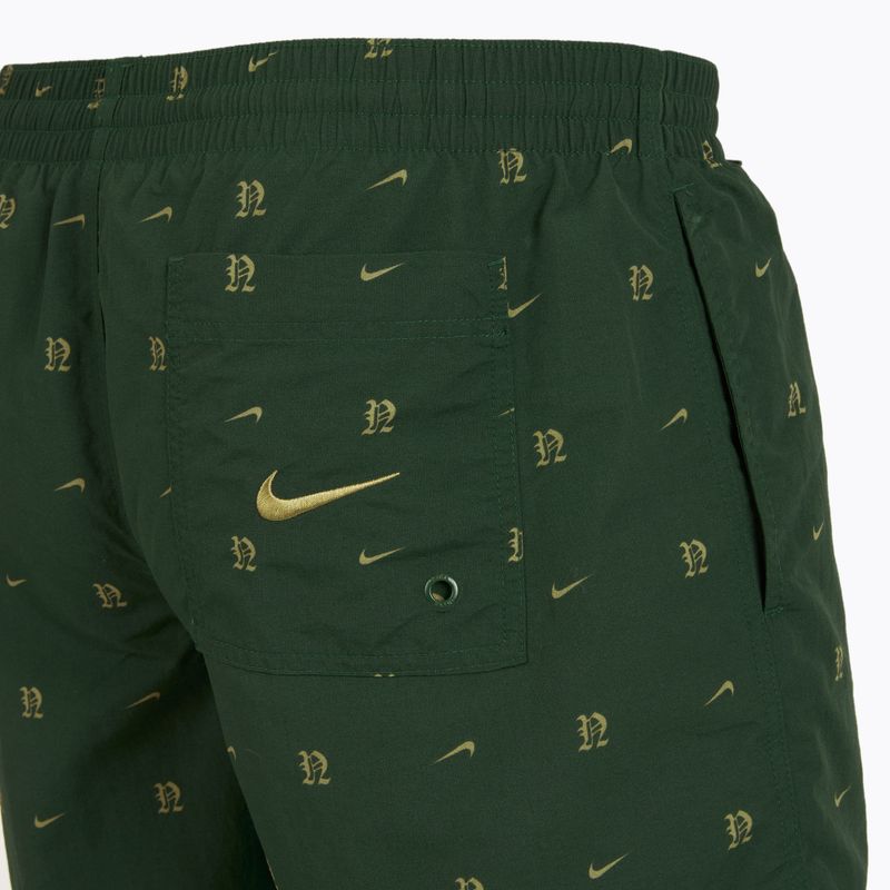 Pánské plavecké šortky Nike Luxe Letter 7" Volley fir 8