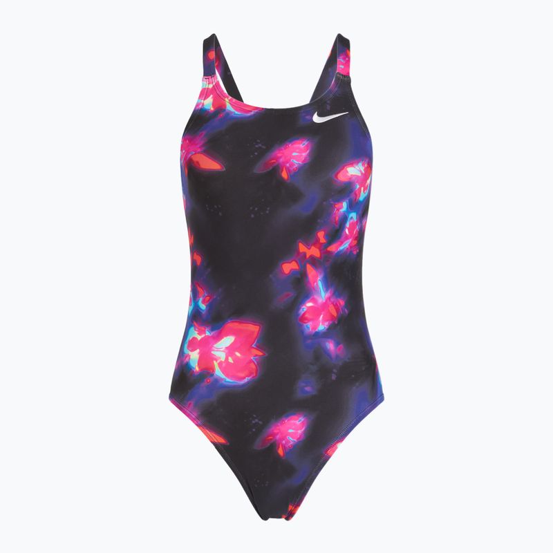 Dámské jednodílné plavky Nike Hydrastrong Fastback black