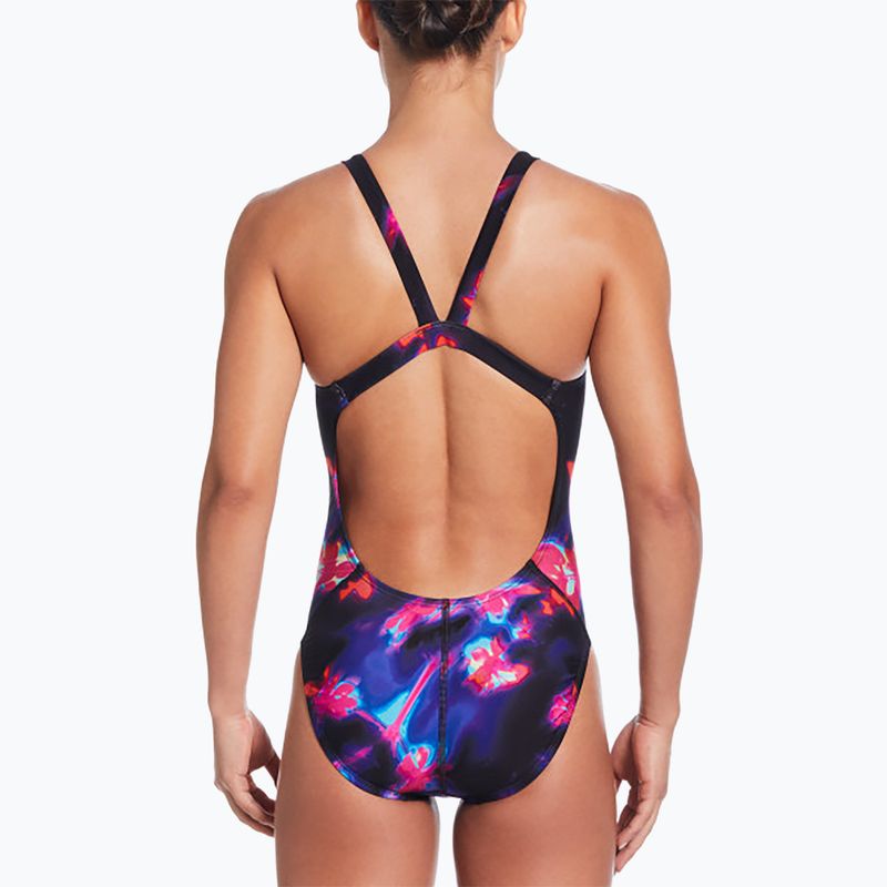 Dámské jednodílné plavky Nike Hydrastrong Fastback black 6