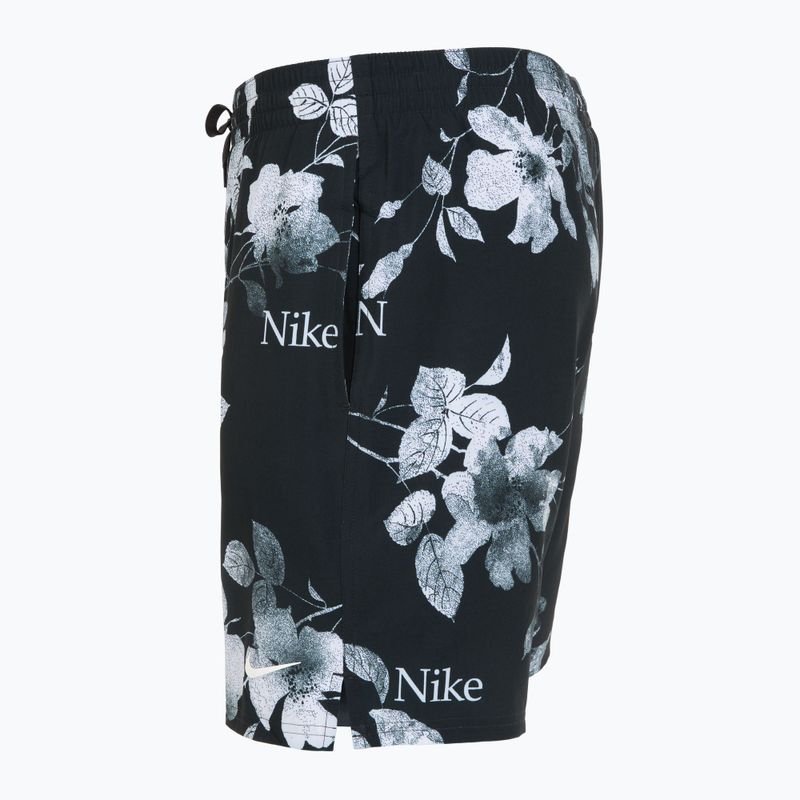 Pánské plavecké šortky Nike Fine Floral 7" Volley black 7