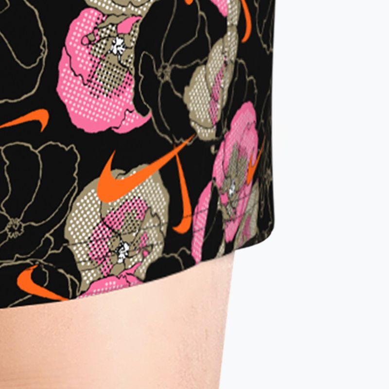 Pánské plavkové šortky Nike Multi Poppy Print 5" Volley black 10