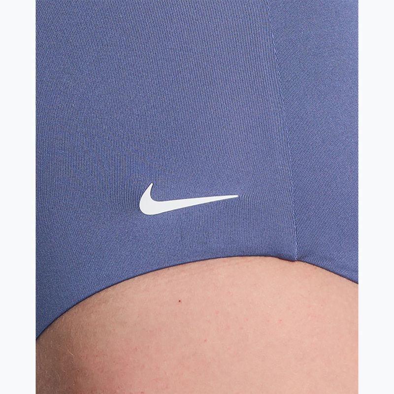 Dámské jednodílné plavky Nike Essential V-Neck slate 4