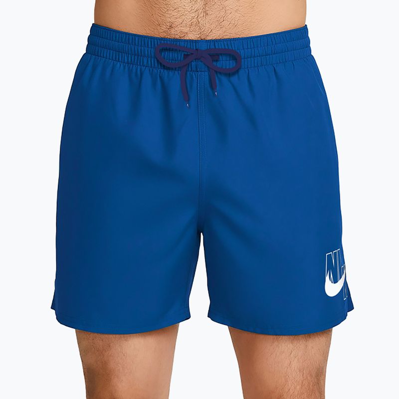 Pánské plavkové šortky Nike Logo Lap 5" Volley game royal 4