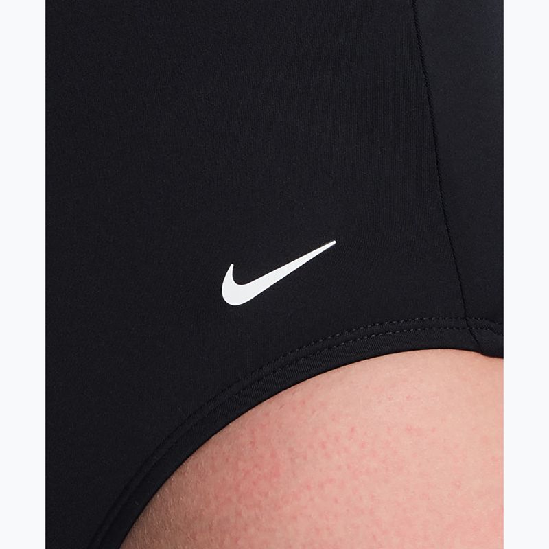 Dámské jednodílné plavky Nike Essential Scoop Neck black 4