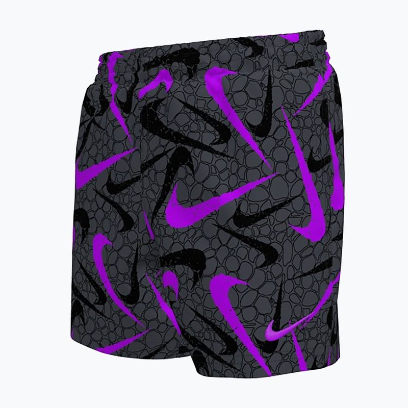 Dětské plavkové šortky Nike Breaker Pebble 4" Volley black