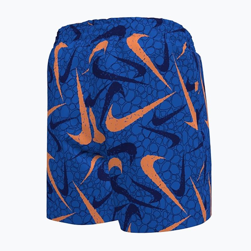 Dětské plavkové šortky Nike Breaker Pebble 4" Volley ble crystal 2