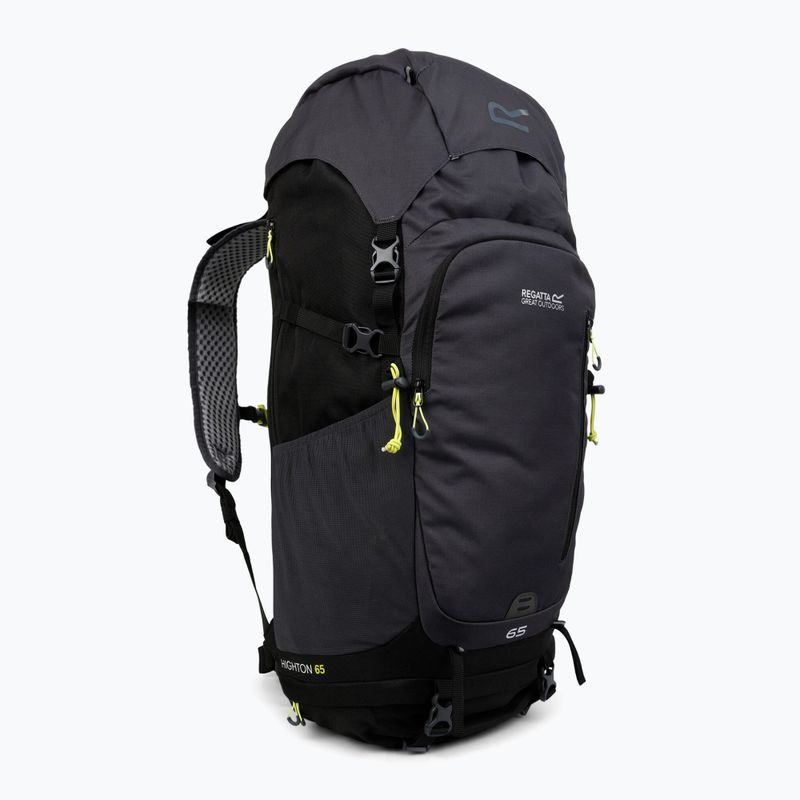 Trekový batoh REGATTA Highton V2 65 l black/seal grey 2