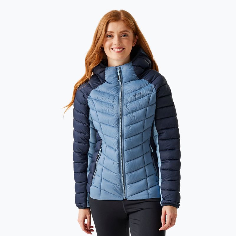 Dámská oteplená bunda REGATTA Hooded Dalent navy/coronet blue