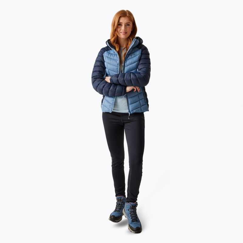 Dámská oteplená bunda REGATTA Hooded Dalent navy/coronet blue 2