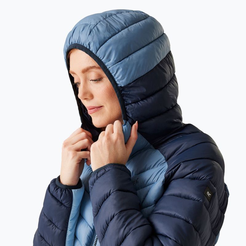 Dámská oteplená bunda REGATTA Hooded Dalent navy/coronet blue 4
