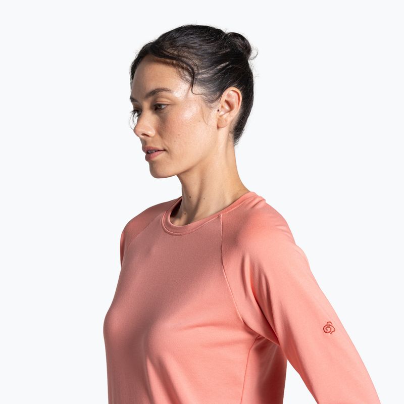 Dámské trekové tričko Longsleeve Craghoppers NosiLife Nour Long Sleeve spiced apricot 4
