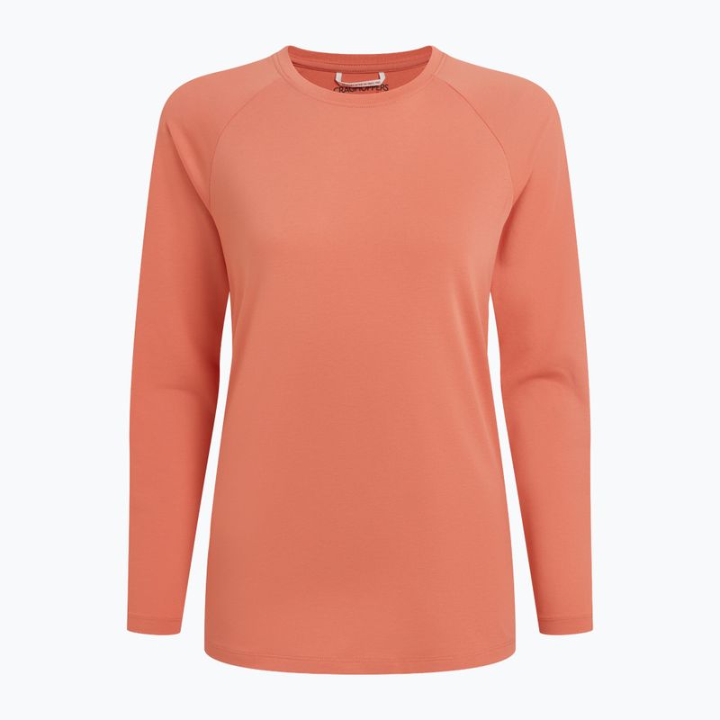 Dámské trekové tričko Longsleeve Craghoppers NosiLife Nour Long Sleeve spiced apricot 5