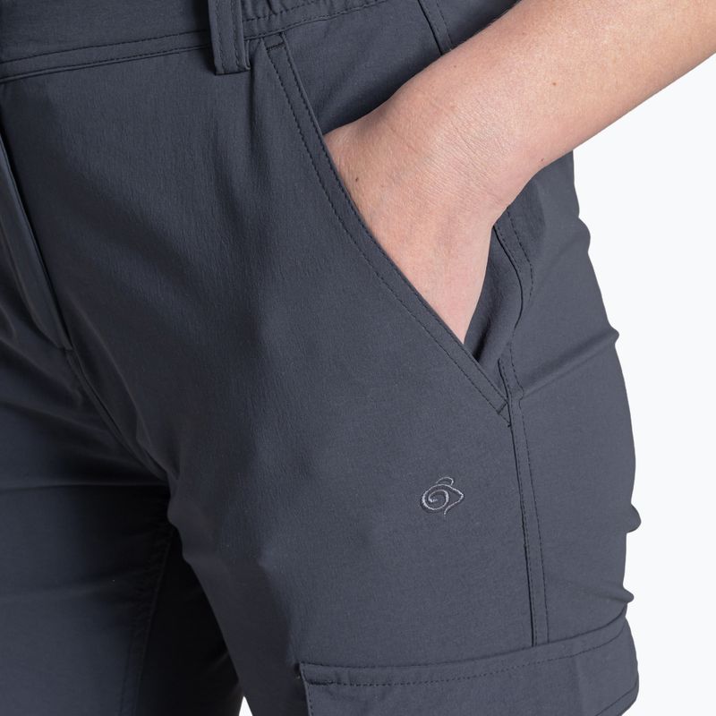 Dámské trekingové kalhoty Craghoppers NosiLife Rif Stretch Cargo dark iron 7