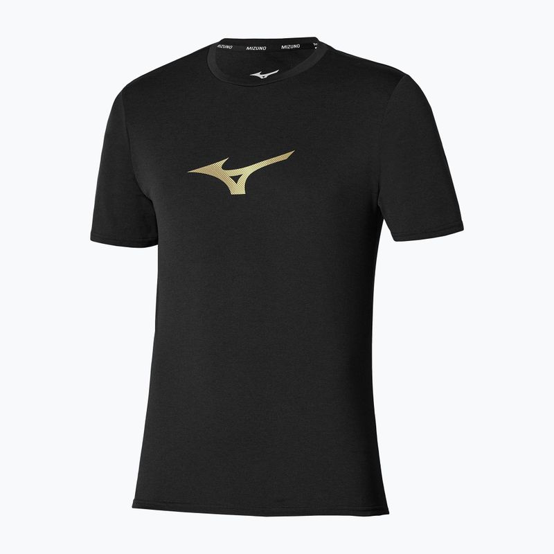 Pánské běžecké tričko Mizuno Core Runbird Short Sleeve Tee black