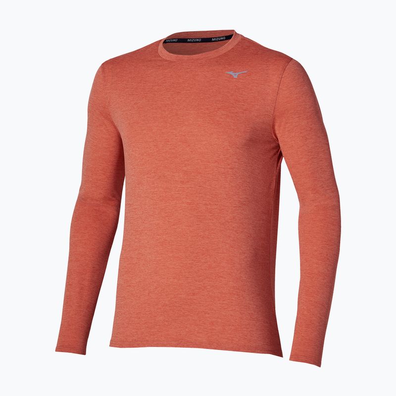 Pánské běžecké tričko Longsleeve Mizuno Core Impulse Long Sleeve Tee ginger