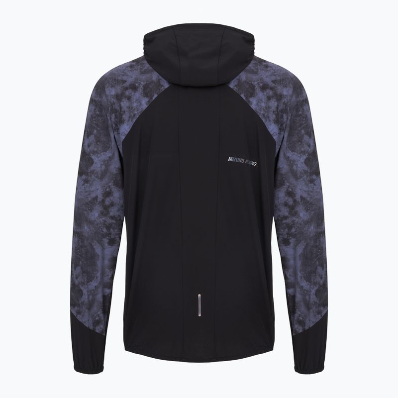 Pánská běžecká bunda Mizuno Active Alpha Hooded Jacket gekko 2