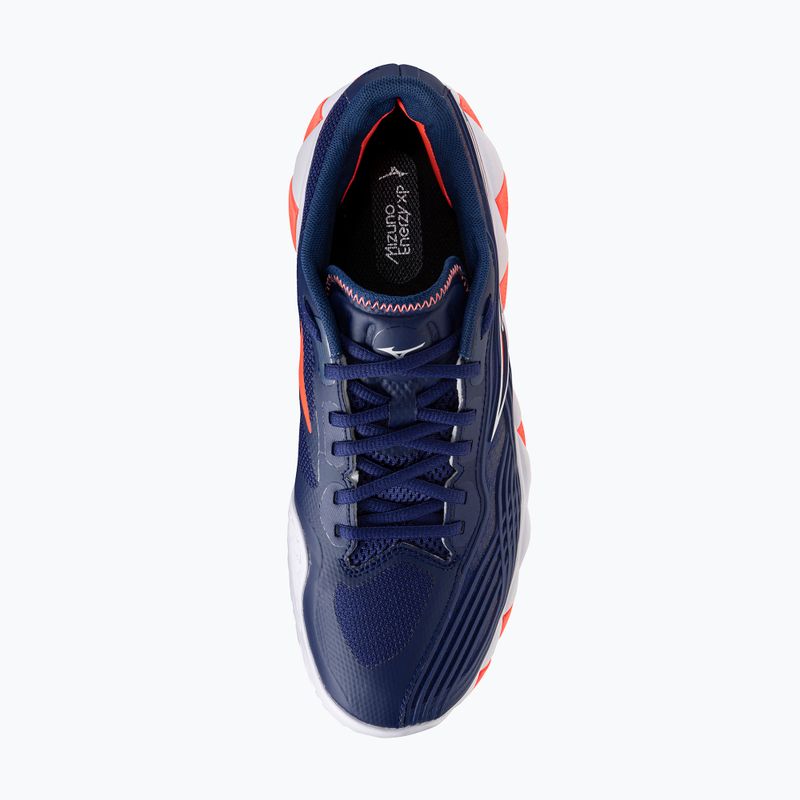 Pánské tenisové boty Mizuno Wave Enforce Tour 2 CC beacon blue/white/lava orange 12