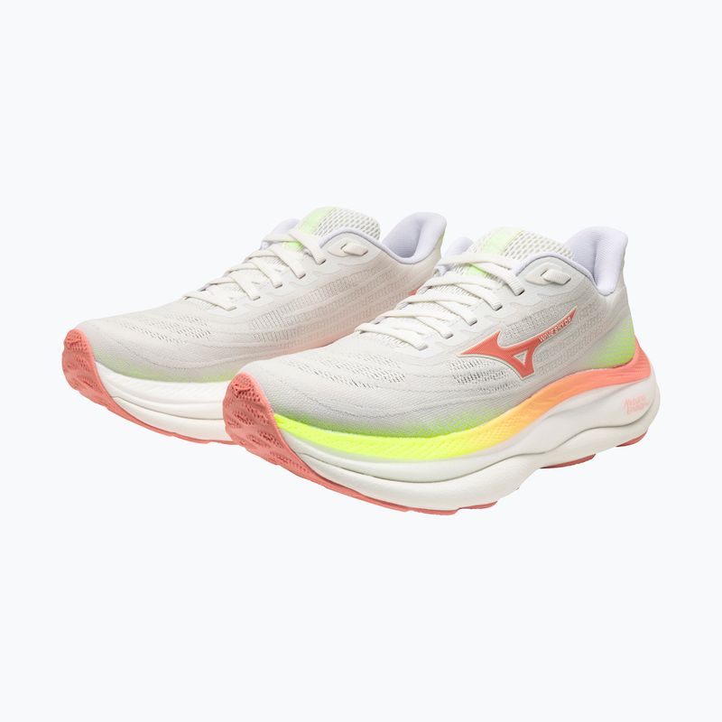 Dámské běžecké boty Mizuno Wave Sky 9 gf white/desert flower/lime pulp 12