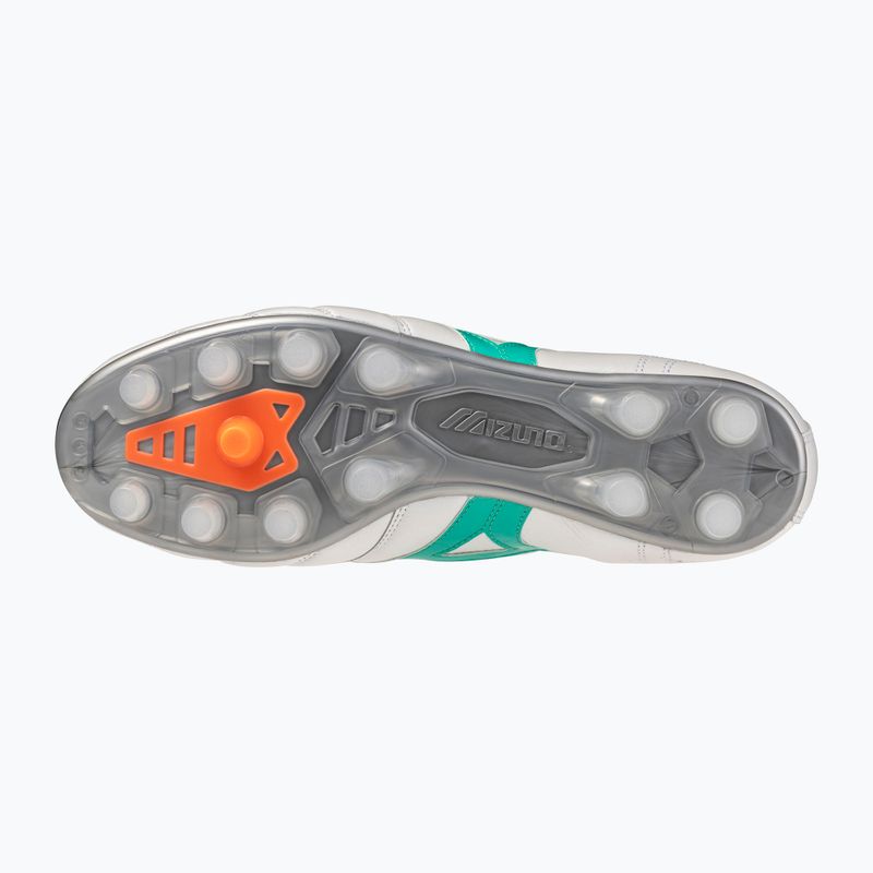 Kopačky Mizuno Morelia II Japan FG white/arcadia/lava orange 10